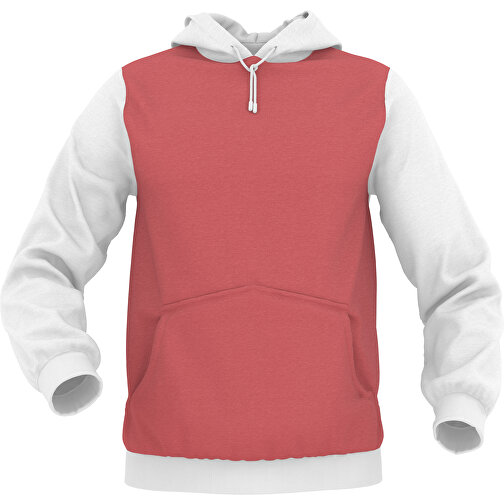 Hoodie Urban - Inkl. Individueller Gestaltung , rot, 70% Baumwolle, 30 % Polyester, L, , Bild 1