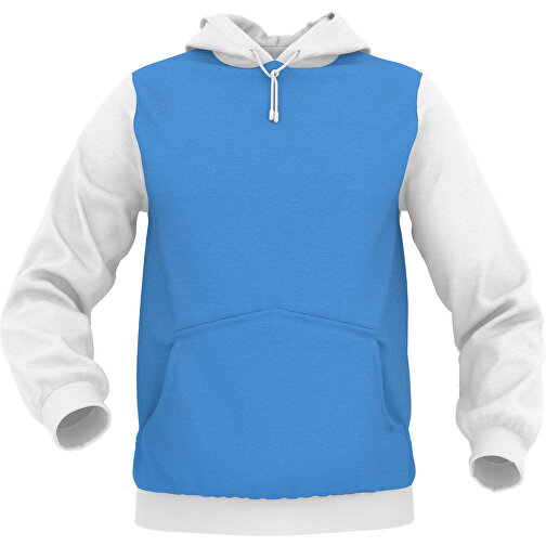 Hoodie Urban - Inkl. Individueller Gestaltung , royalblau, 70% Baumwolle, 30 % Polyester, L, , Bild 1