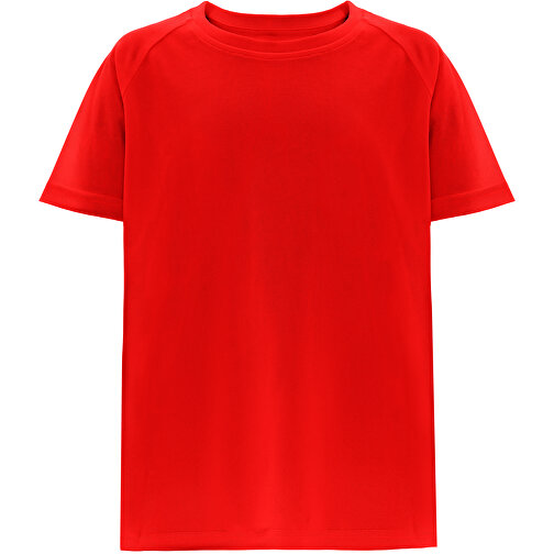 THC MOVE KIDS. Technisches T-Shirt Mit Kurzen Ärmeln Aus Polyester Für Kinder , rot, Polyester, 6, 48,00cm x 1,00cm x 37,00cm (Länge x Höhe x Breite), Bild 1