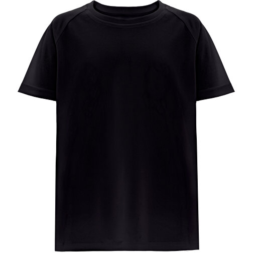 THC MOVE KIDS. Technisches T-Shirt Mit Kurzen Ärmeln Aus Polyester Für Kinder , schwarz, Polyester, 6, 48,00cm x 1,00cm x 37,00cm (Länge x Höhe x Breite), Bild 1