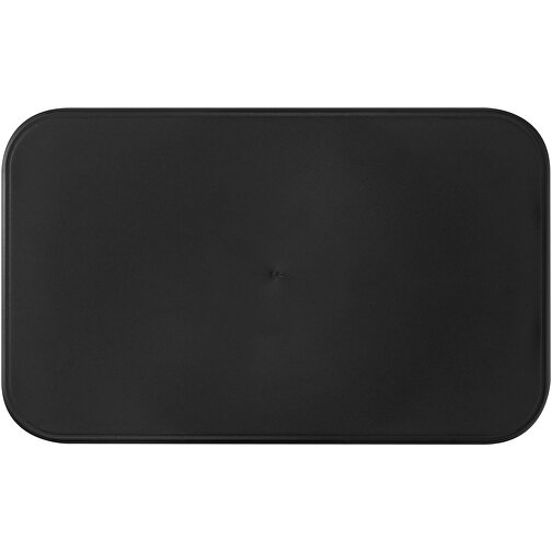 MIYO Lunchbox , schwarz / schwarz, PP Kunststoff, 18,00cm x 6,00cm x 11,00cm (Länge x Höhe x Breite), Bild 4