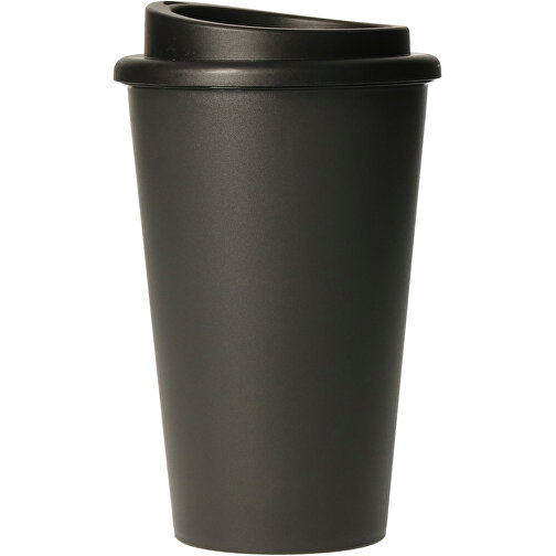 Bio-Kaffeebecher 'Premium' , schiefer, Kunststoff, 15,50cm (Höhe), Bild 1