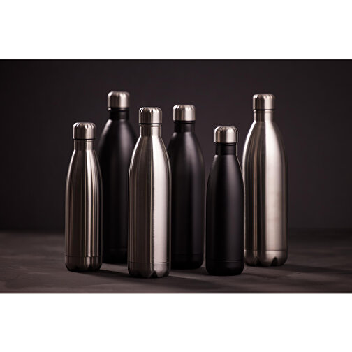 Vakuum Flasche 'Colare' 0,75 L , schwarz, Metall, 30,00cm (Höhe), Bild 2