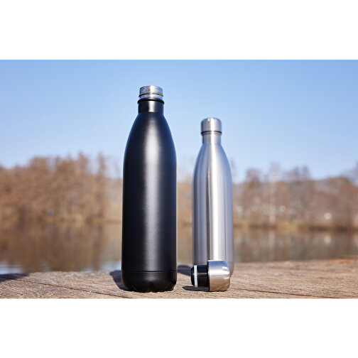 Vakuum Flasche 'Colare' 0,75 L , schwarz, Metall, 30,00cm (Höhe), Bild 3
