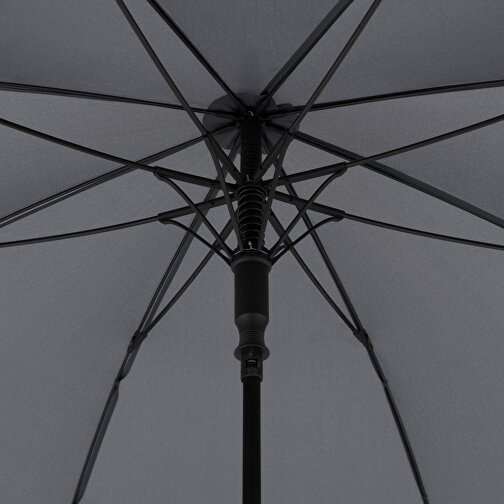 Doppler Regenschirm Fiber Stick AC , doppler, grau, Polyester, 83,00cm (Länge), Bild 5