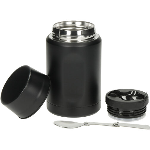 Thermosuppenbehälter 'Take Away' , schwarz, Metall, 17,10cm (Höhe), Bild 1