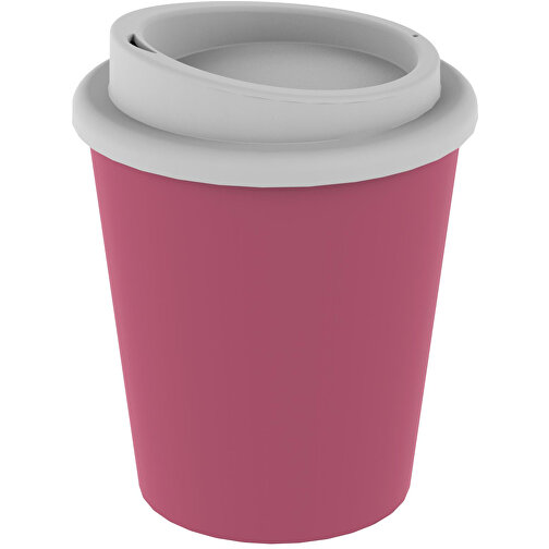 Kaffeebecher 'Premium' Small , rosa/weiß, Kunststoff, 12,00cm (Höhe), Bild 1