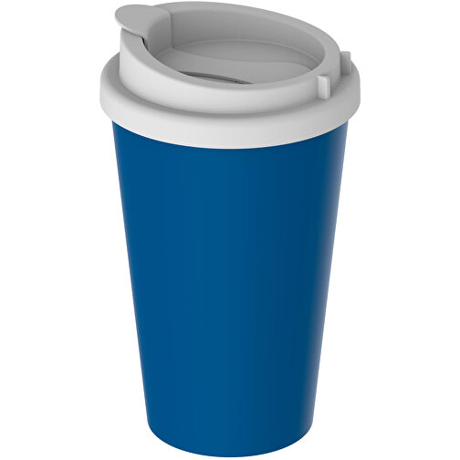 Kaffeebecher 'PremiumPlus' , standard-blau PP/weiß, Kunststoff, 15,50cm (Höhe), Bild 1