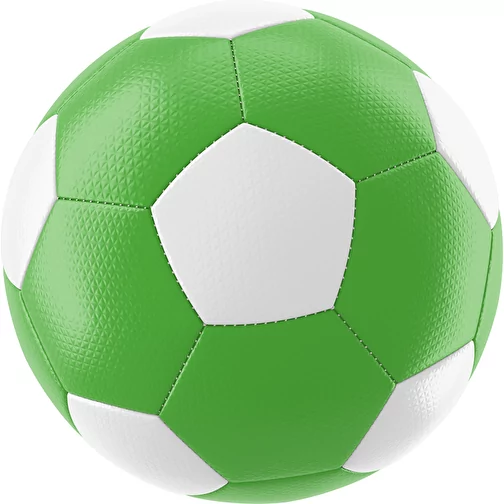 Pallone da calcio Platinum a 32 pannelli - stampato individualmente e cucito a mano, Immagine 1