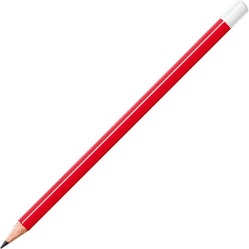 STAEDTLER Bleistift Rund Mit Tauchkappe , Staedtler, rot, Holz, 17,70cm x 0,80cm x 0,80cm (Länge x Höhe x Breite), Bild 2