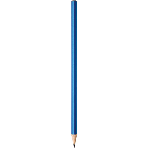STAEDTLER Bleistift Rund Mit Tauchkappe , Staedtler, blau metallic, Holz, 17,70cm x 0,80cm x 0,80cm (Länge x Höhe x Breite), Bild 1