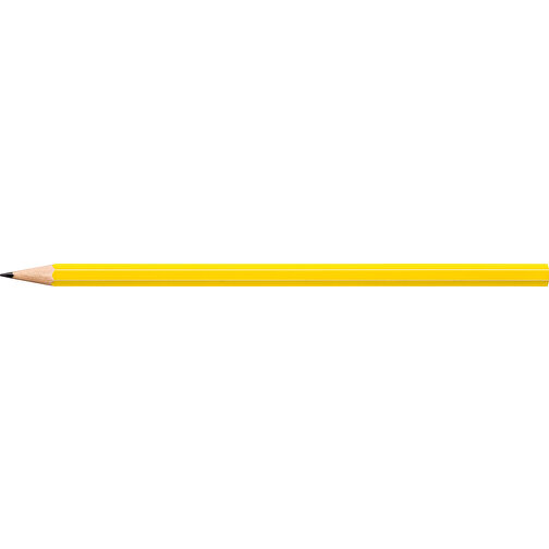 STAEDTLER Bleistift Hexagonal , Staedtler, gelb, Holz, 17,60cm x 0,80cm x 0,80cm (Länge x Höhe x Breite), Bild 3