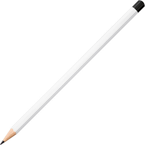 STAEDTLER Bleistift Hexagonal Mit Tauchkappe , Staedtler, weiß, Holz, 17,60cm x 0,80cm x 0,80cm (Länge x Höhe x Breite), Bild 2