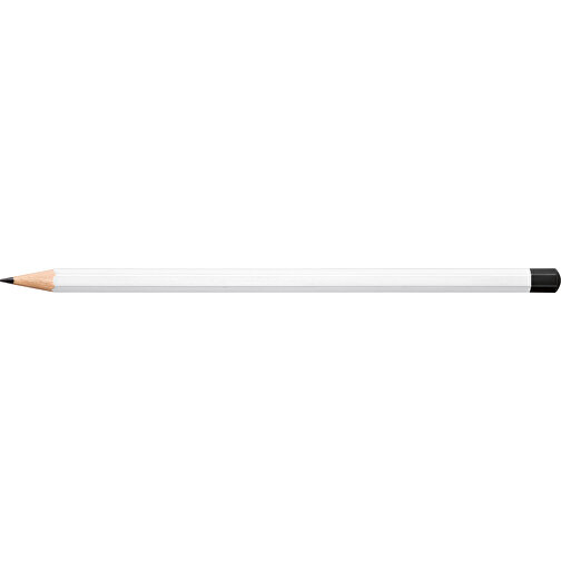 STAEDTLER Bleistift Hexagonal Mit Tauchkappe , Staedtler, weiß, Holz, 17,60cm x 0,80cm x 0,80cm (Länge x Höhe x Breite), Bild 3