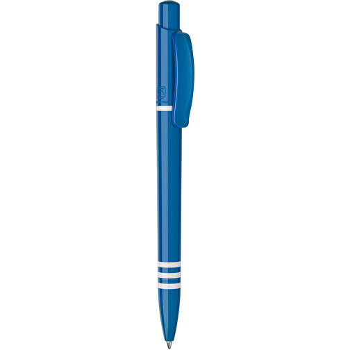 Kugelschreiber Tropic Colour Hardcolour , blau, ABS, 13,80cm (Höhe), Bild 1