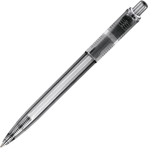 Kugelschreiber Ducal Clear Transparent , transparent grau, ABS, 13,80cm (Länge), Bild 1