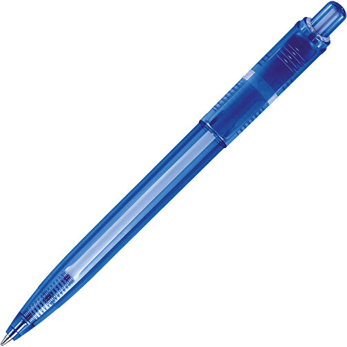 Kugelschreiber Ducal Clear Transparent , transparent blau, ABS, 13,80cm (Länge), Bild 1