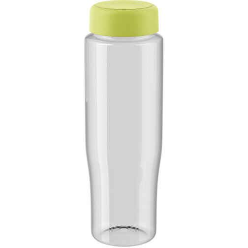 H2O Active® Tempo 700 Ml Sportflasche Mit Drehdeckel , transparent / limone, 30% PP-Kunststoff, 70% PET-Kunststoff, 22,00cm (Höhe), Bild 1