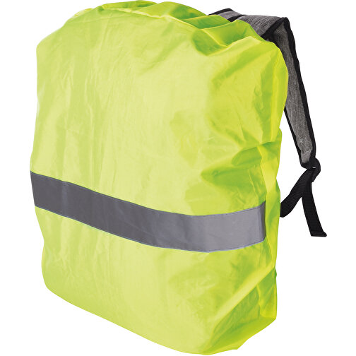 Regenschutz Für Rucksäcke Und Schulranzen RAINY DAYS , gelb, schwarz, 210D Polyester / PU, 48,00cm x 53,00cm x 15,00cm (Länge x Höhe x Breite), Bild 1
