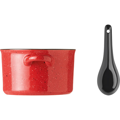 Piga Bowl , rot, Keramik, , Bild 4