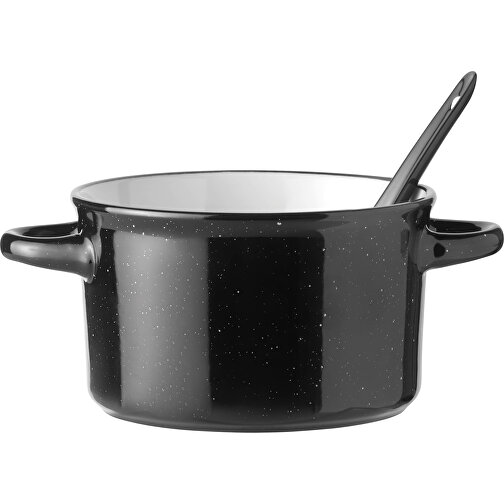Piga Bowl , schwarz, Keramik, , Bild 2