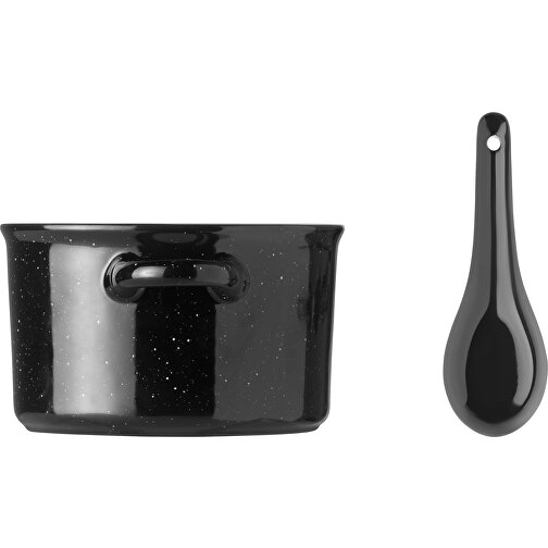 Piga Bowl , schwarz, Keramik, , Bild 4