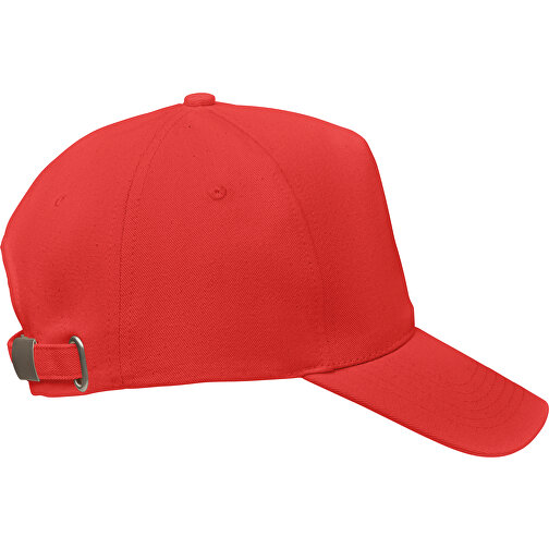 Bicca Cap , rot, Baumwolle, 21,00cm x 11,00cm x 17,00cm (Länge x Höhe x Breite), Bild 3