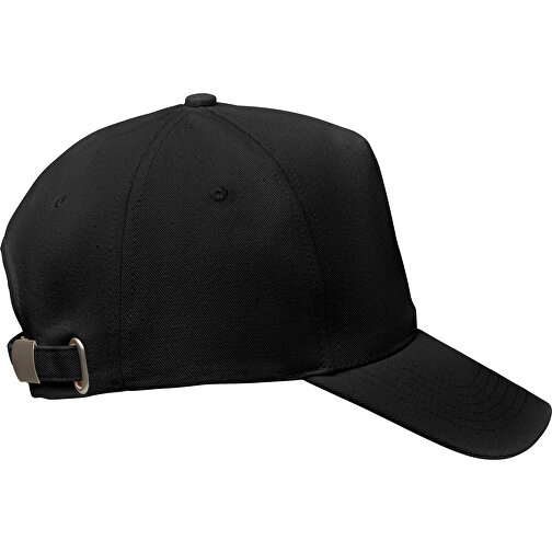 Bicca Cap , schwarz, Baumwolle, 21,00cm x 11,00cm x 17,00cm (Länge x Höhe x Breite), Bild 3