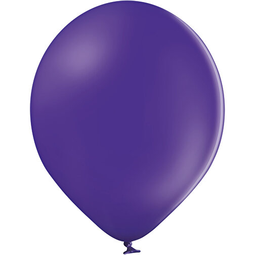 Standardluftballon Klein , royallila, Naturkautschuk, , Bild 1