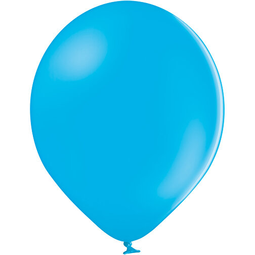 Standardluftballon , cyan, Naturkautschuk, , Bild 1