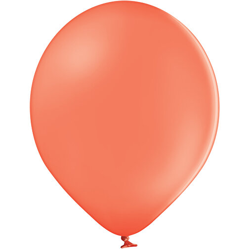 4C-Luftballons Mit TopQualityPrint , coral, Naturkautschuk, , Bild 1