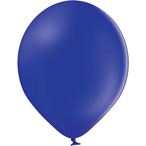 4C-Luftballons Mit TopQualityPrint , dunkelblau, Naturkautschuk, , Bild 1