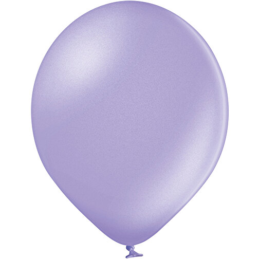 4C-Metallicballons Mit TopQualityPrint , lavendel, Naturkautschuk, , Bild 1