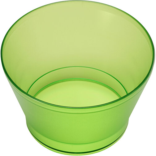 Snack- Und Müslischale , gefrostet grün, PS, 8,00cm (Höhe), Bild 1