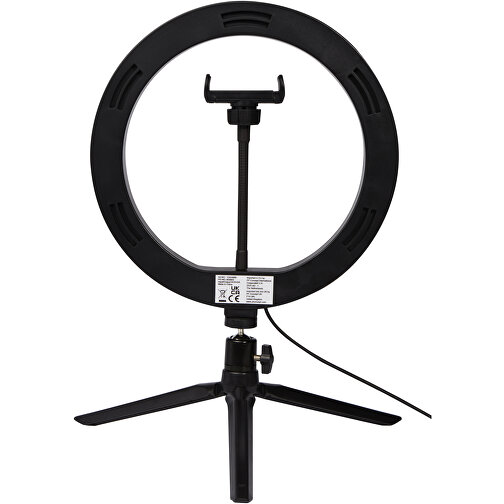 Studio ring light with phone holder and tripod, Imagen 4