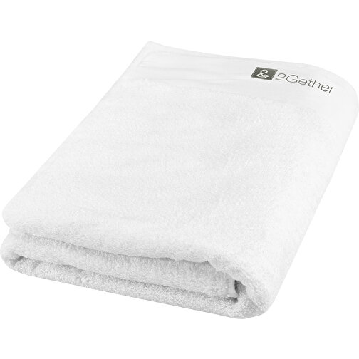 Ellie bawełniany ręcznik kąpielowy o gramaturze 550 g/m² i wymiarach 70 x 140 cm, Obraz 2