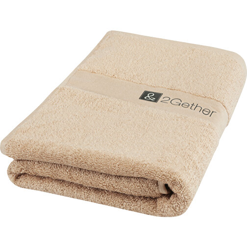 Amelia bawełniany ręcznik kąpielowy o gramaturze 450 g/m² i wymiarach 70 x 140 cm, Obraz 2