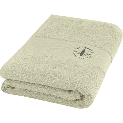 Charlotte bawełniany ręcznik kąpielowy o gramaturze 450 g/m² i wymiarach 50 x 100 cm, Obraz 2