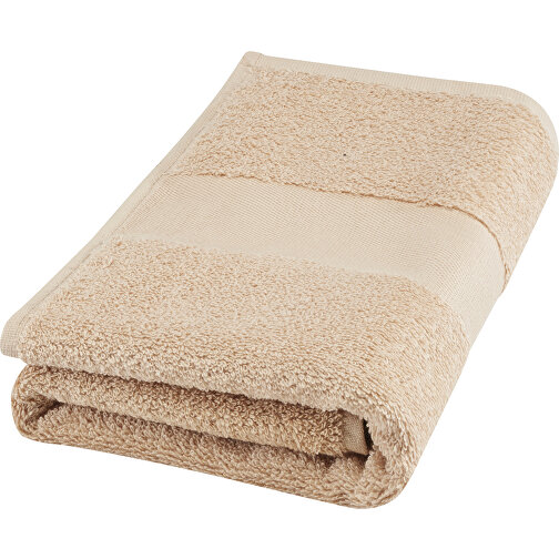 Charlotte 450 g/m² badehåndklæde i bomuld 50x100 cm, Billede 1