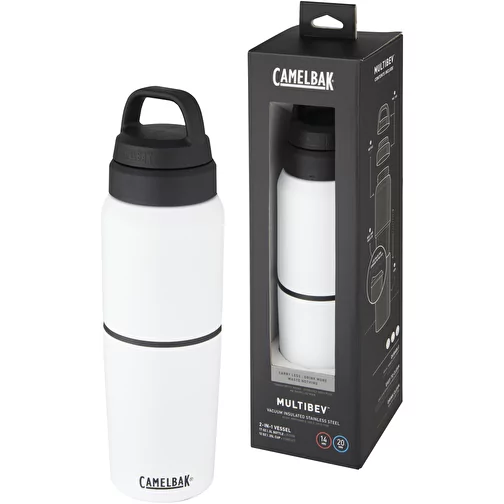 Bouteille MultiBev de 500 ml en acier inoxydable à isolation sous vide et gobelet de 350 ml, Image 1