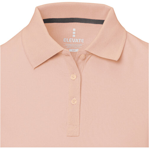Calgary Poloshirt Für Damen , pale blush pink, Piqué Strick  Baumwolle, 200 g/m2, L, , Bild 5