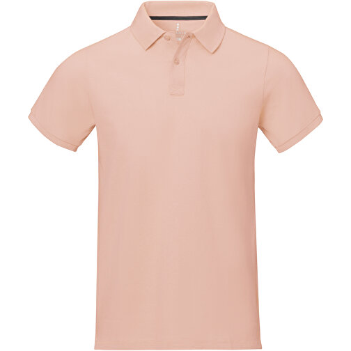Calgary Poloshirt Für Herren , pale blush pink, Piqué Strick 100% BCI Baumwolle, 200 g/m2, 3XL, , Bild 3