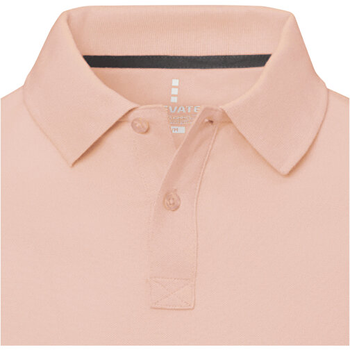 Calgary Poloshirt Für Herren , pale blush pink, Piqué Strick 100% BCI Baumwolle, 200 g/m2, XXL, , Bild 5