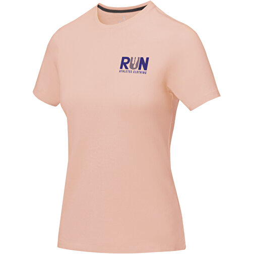 Nanaimo – T-Shirt Für Damen , pale blush pink, Single jersey Strick 100% BCI Baumwolle, 160 g/m2, XXL, , Bild 2