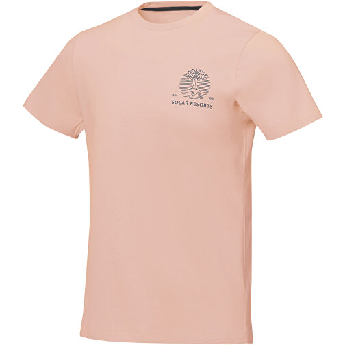 Nanaimo T-Shirt Für Herren , pale blush pink, Single jersey Strick 100% BCI Baumwolle, 160 g/m2, XL, , Bild 2