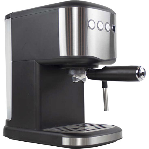 Prixton Toscana Espressomaschine , schwarz, Kunststoff, Aluminium, 28,00cm x 31,60cm x 18,00cm (Länge x Höhe x Breite), Bild 1