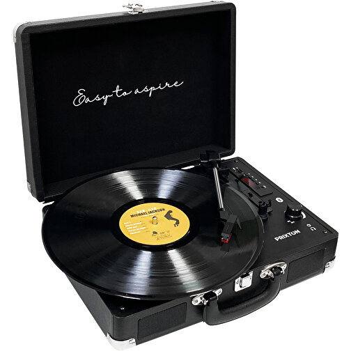 Prixton VC400 Vinyl MP3 Player , schwarz, Kunststoff, 35,00cm x 25,50cm x 13,00cm (Länge x Höhe x Breite), Bild 5