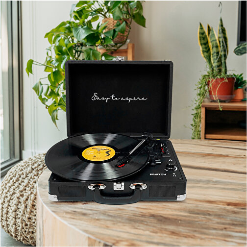 Prixton VC400 Vinyl MP3 Player , schwarz, Kunststoff, 35,00cm x 25,50cm x 13,00cm (Länge x Höhe x Breite), Bild 6
