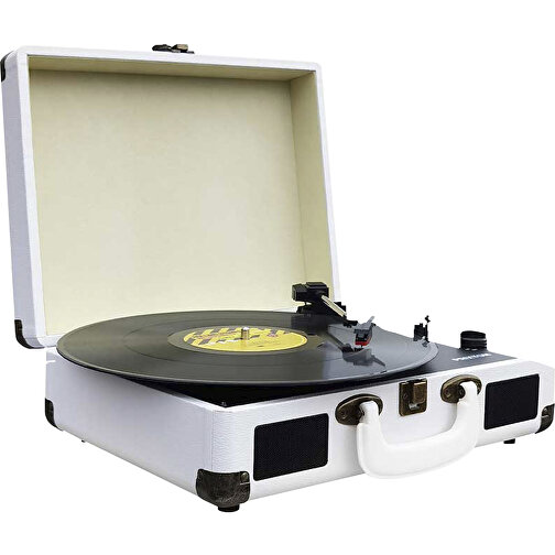 Prixton VC400 Vinyl MP3 Player , weiss, Kunststoff, 35,00cm x 25,50cm x 13,00cm (Länge x Höhe x Breite), Bild 5