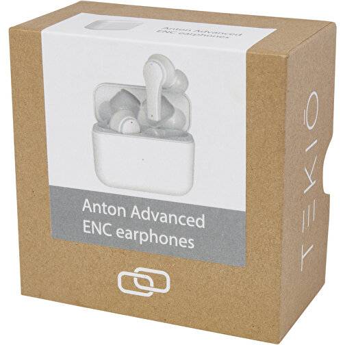 Anton Advanced ENC-Ohrhörer , weiß, ABS Kunststoff, 5,80cm x 2,60cm x 4,70cm (Länge x Höhe x Breite), Bild 3